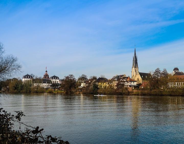 Schlossterrasse Schloß Philippsruhe Hanau